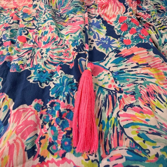 Lilly Pulitzer Willa Tunic Dress in Indigo Gyspea, Size small, Boho, Preppy - Picture 3 of 13